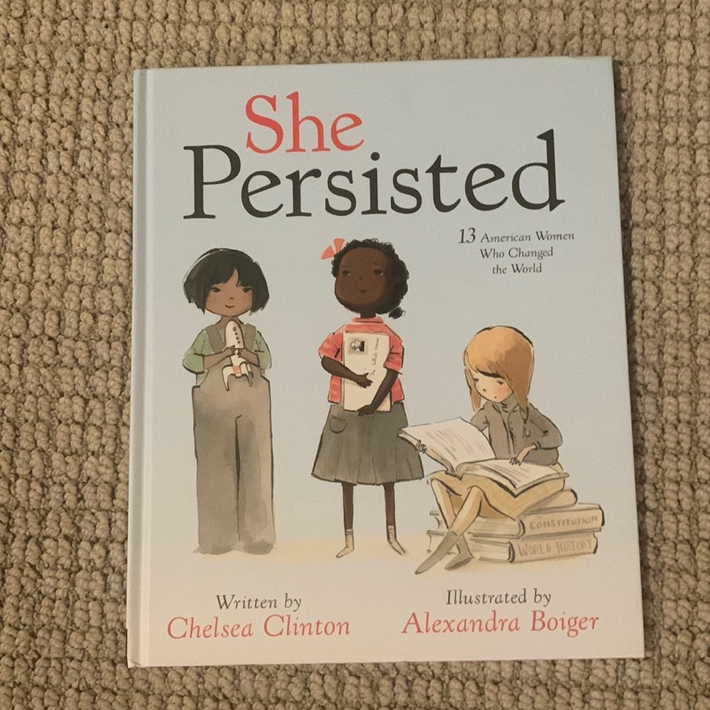 She persisted by Hilary Clinton and Alexander booger. Very good used condition